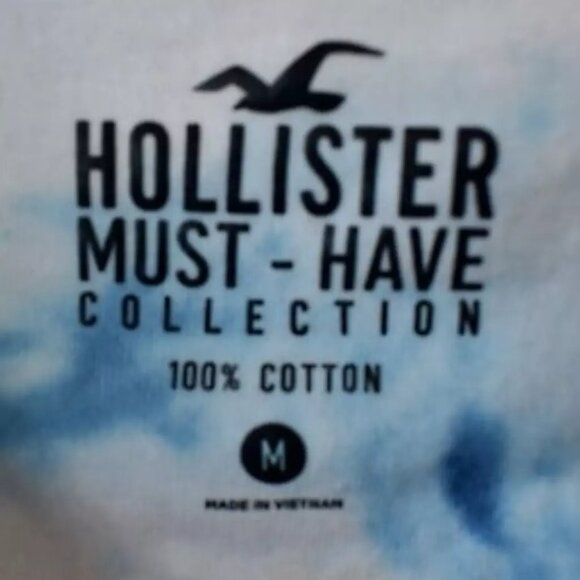 Hollister Must have Collection Rainbow Tye Dye Long Sleeve Tee Size M - Picture 3 of 3